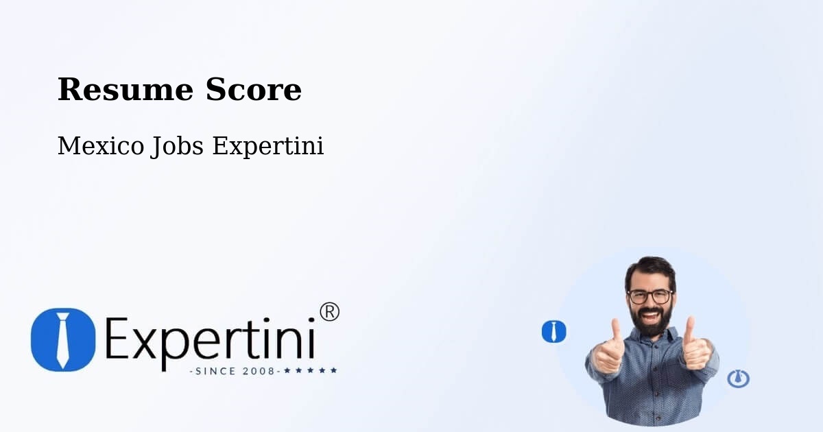 Resume Score & Job Description Match Tool – El Nabo - Mexico Jobs Expertini